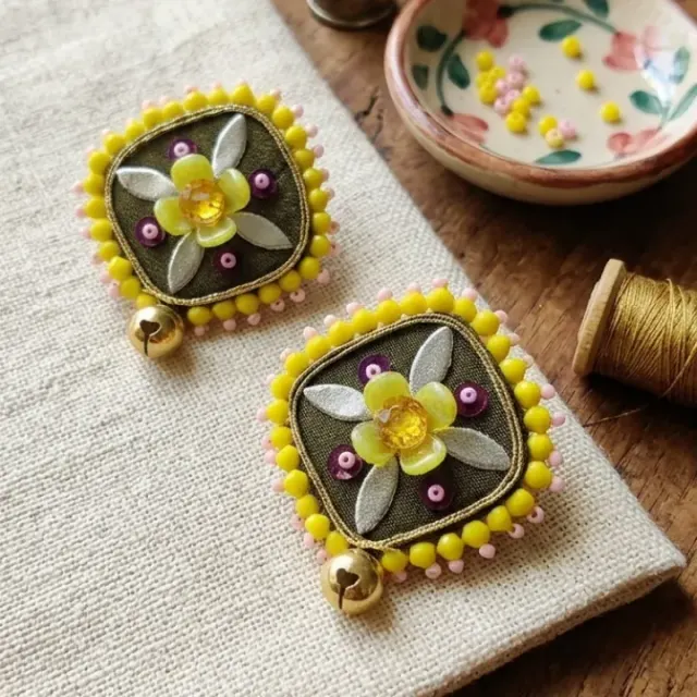 Genda Bagicha Handcrafted Stud Earrings