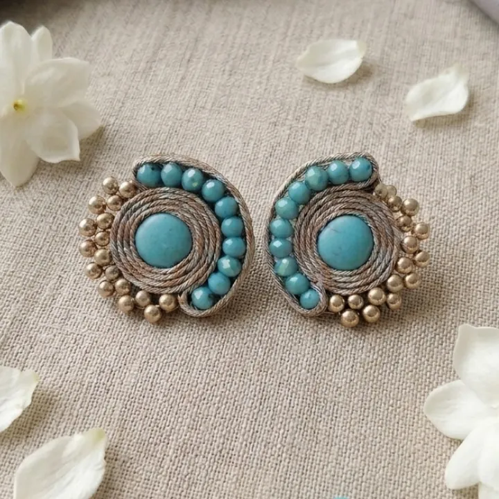 Neerja Chakra Stud Earrings