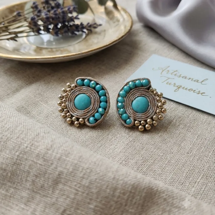 Neerja Chakra Stud Earrings