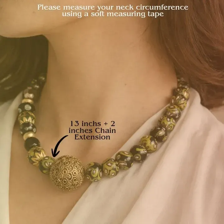 Mrinmayi Ceramic Choker