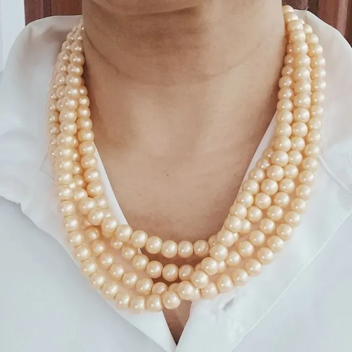 Noore Haaya Glass Pearl Set