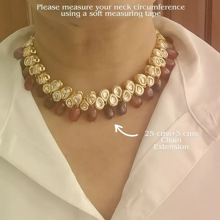 Meher Gulnaar Kundan Set