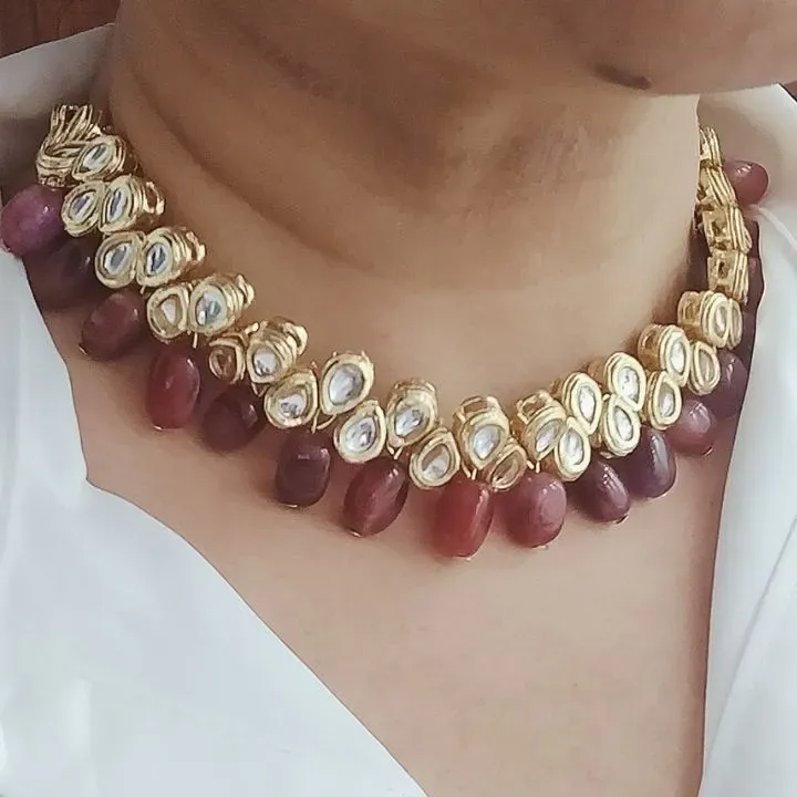Meher Gulnaar Kundan Set