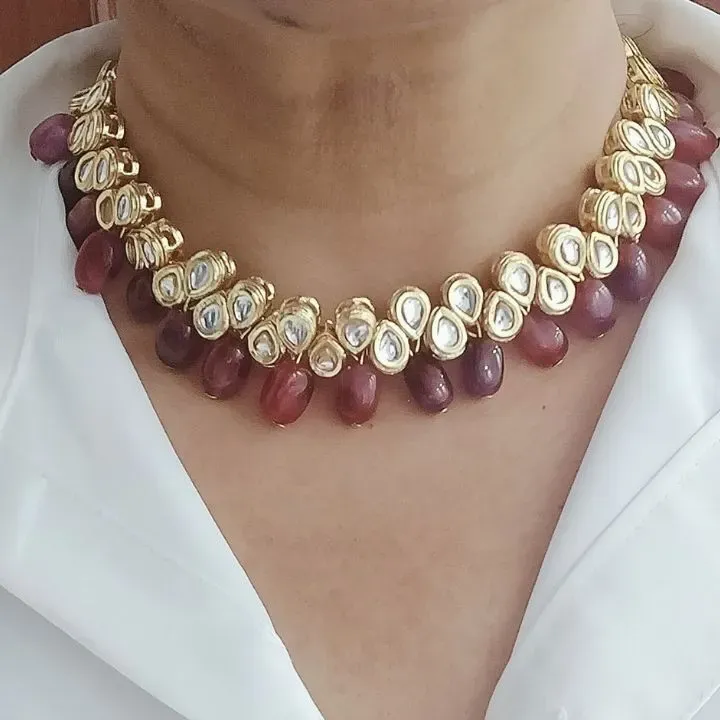 Meher Gulnaar Kundan Set