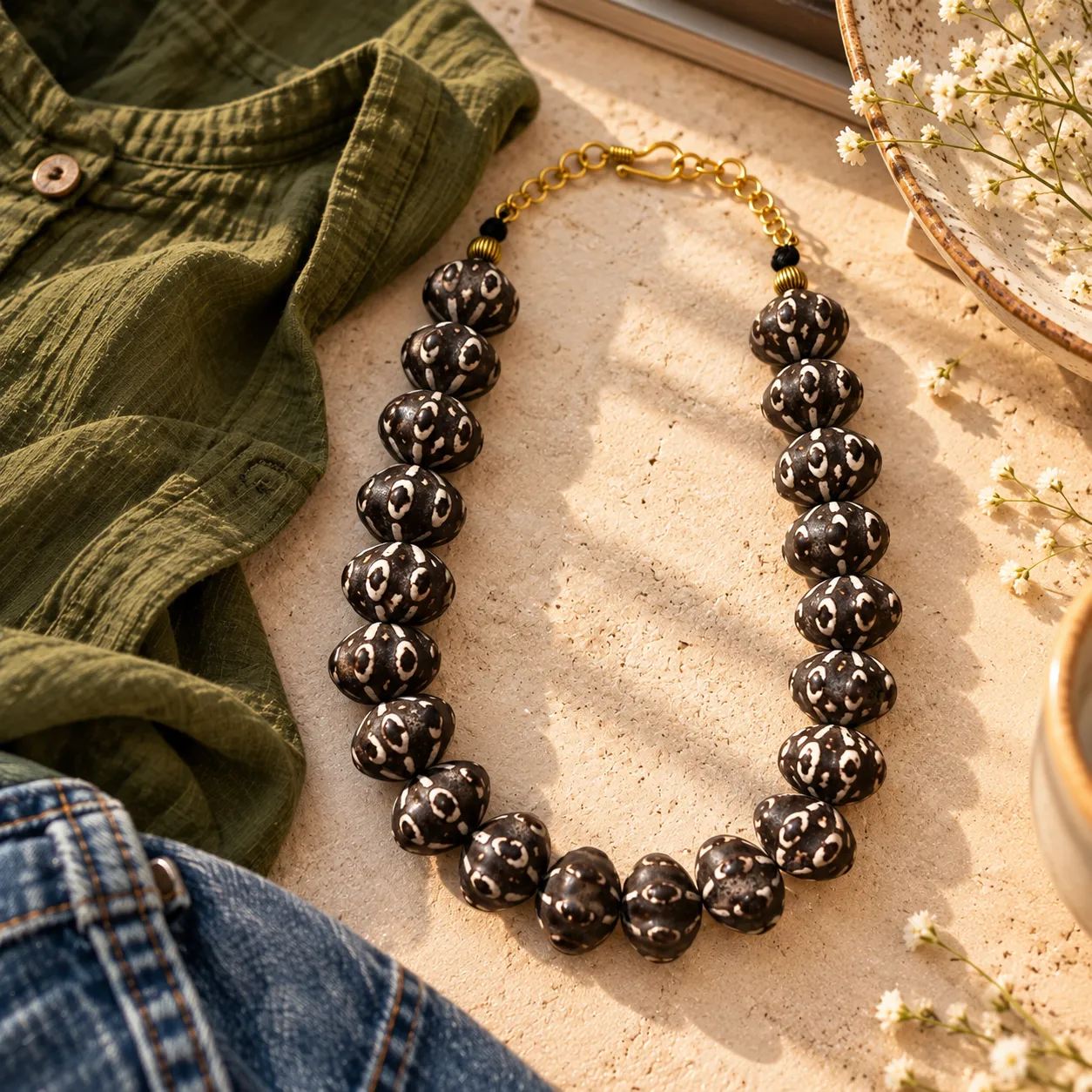 Tedhi Medhi — The Monochrome Statement Neckwear — view 2