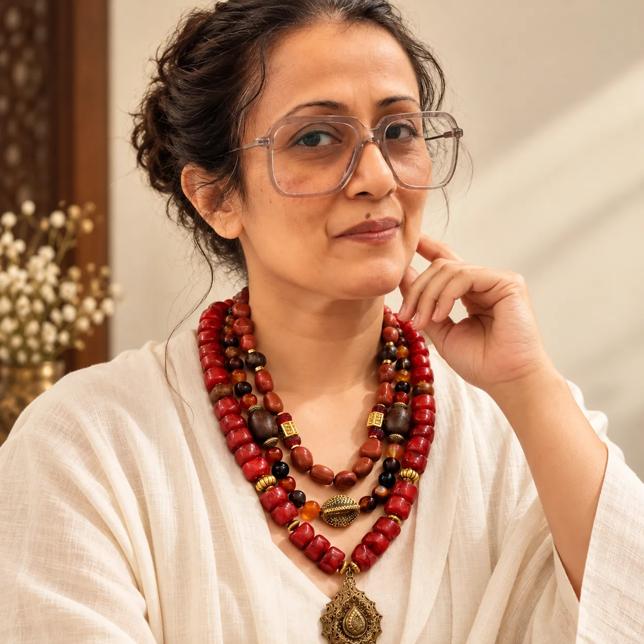 Rudra — An Artisanal Statement Necklace — neckwear, view 2